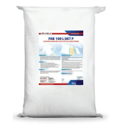 Chemtex 25 Kg FAB 100 L DET P Powder Detergent With Optical Brightener