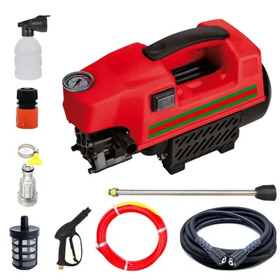 Powerbilt 130 bar, 2200 W, 390 l/h Max. Flow Pressure Washer With Accessories (PBT-CW-2200)