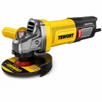 Tewort 1600W Angle Grinder for Metal Cutting & Surface Preparation, Up to 11000 RPM, TW-AG4-1600