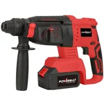 Powerbilt 26mm 21V Cordless Rotary Hammer With Battery, Charger & Accessories, 0-1100 RPM (PBT-CL-RH26)