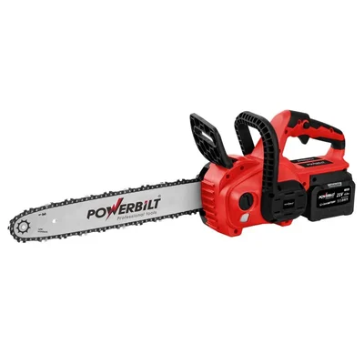 POWERBILT Battery Operated Cordless Chain Saw With 16 Inch Guide Bar PBT-CL-CS16 (P9224)