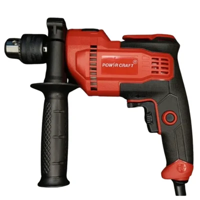 POWER CRAFT 13 mm 1250 Watt Reverse/Forward Impact Drill, 3000 RPM (PC-ID511)