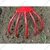 Global Nature Agro 5 Tine Hand Cultivator With 4.25 Feet Handle, For Weeding, Loosening Soil & Aeration, GNTP-404