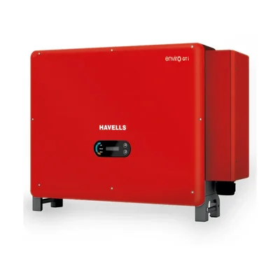 Havells Enviro GTi 6600TX Three Phase Solar on Grid Inverter 6.6kW Dual MPPT IP65 for Commercial Solar Rooftops