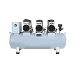 MSI 180 L Oil Free Air Compressor, 1.4 HP x 4 Motor Power