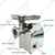 Stainless Steel Meat Mincer with 1 HP Motor, Capacity 120 Kg/Hr
