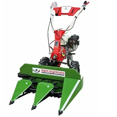 Singh Power SP-2100 Power Weeder & Reaper Combo | 32 Blade 3.5 Feet Rotavator + Sprayman AR70 Mini Reaper