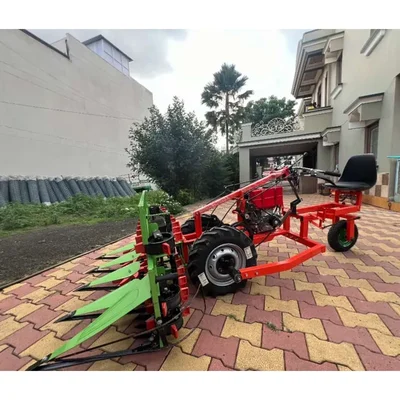 Vardhman 5 HP Diesel Engine Power Reaper with Seat Attachment for Soyabean, Wheat, Rice, Ragi, Sesame & Fodder