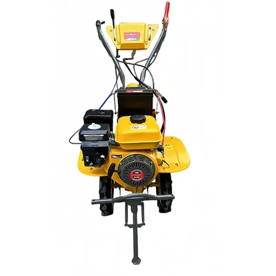 Heavy Duty 7 HP Self Start Petrol Power Weeder With 3.5 Feet Rotavator