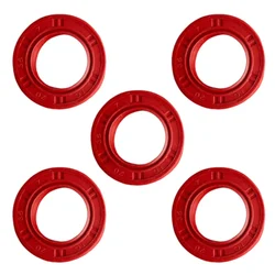 Oil Seal (20*35*7) Red Colour (5 Pieces) For Power Tiller, E12857778