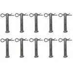 Made in India 8 mm R Pin for Power Tiller & Weeder - Pack of 10