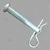 Made in India 8 mm R Pin for Power Tiller & Weeder - Pack of 10