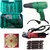 Combo Set of 5 Pcs (Screwdriver Drill, Angle Grinder, Rotary Hammer Drill, Screwdriver Bit & Marble Cutting Blade) for Electrician