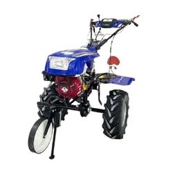 SINGH POWER SP 2400 TURBO, 7.9 HP Petrol Power Weeder With Big 7-8 Tyre & LED Headlight (6 Month Warranty)