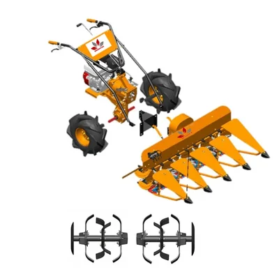 Krishitek 4.8 HP Petrol Power Weeder and Reaper with Robust Honda Engine and 1 Year Warranty