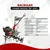 BALWAAN BP-650 | 7HP Power Weeder 212cc Multi Attachment Weeding Machine | Perfect for all types of Soil Preparation