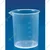SBT Measuring Cylinders 2pcs x 10ml & Beakers 2pcs x 50ml with Blue Printed Graduation Marks, Polypropylene Material
