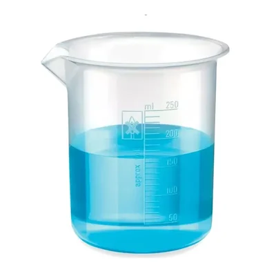 SBT 250ml Polypropylene Beakers with Graduation Marks for Laboratory