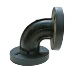 PP Flanged Bend Elbow 3″*2.5″ For Pipe Fittings