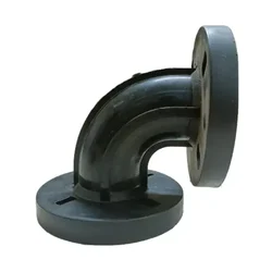 PP Flanged Bend Elbow 3″*2.5″ For Pipe Fittings