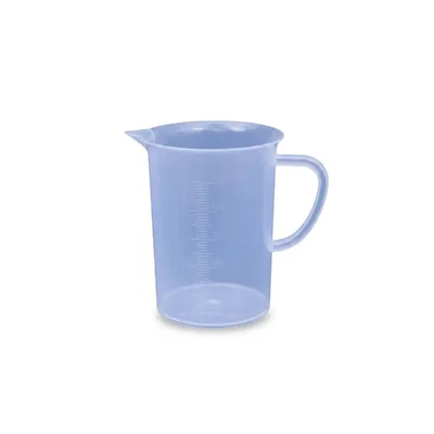 VVS Polypropylene Measuring Jug 500ml Handle Pour Spout Container(Pack-1)