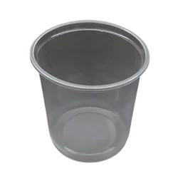 1000ml Transparent Round Plastic Container Without Lid for Rasgulla Packaging(Pack-50 Pcs)