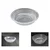 123x15mm Top Seal Transparent Round Plastic Containers for Fast Food Serving, Delivery(Pack-50 Pcs )