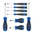 SCHEPPACH 8 Piece Precision Screwdriver Set, Magnetic Tips, Ergonomic Grip for Home & Pro Repairs (Sch-7008P)