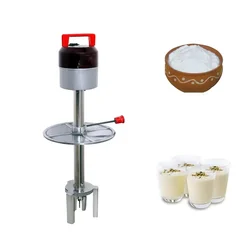 Premium Quality 60 liter 2 Way Rotation (Reverse/Forward) Milk Madhani Stirrer Machine for Lassi Making, 1425 RPM