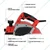 Heavy Duty 82mm Electric Planer, 16000 RPM