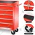 Premium Quality 749 x 520 x 775 mm 5 Compartment Tool Trolley