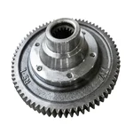 Premium Quality 18T E-Rickshaw Mandir Pinion Big Gear for 900W-1200W High Torque Drivetrain Differential Transmission