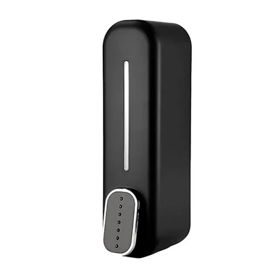 Premium 350ml Hand Wash Dispenser Black Wall Mount