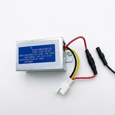 Premium Quality 36V-72V to 12V 10A 120W DC-DC Step Down Converter for EV Scooter & Electric Vehicle Accessories
