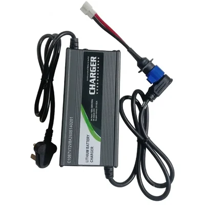 72V 8A Fast Lithium Battery Charger for Okinawa Praise Pro Electric Scooter Chogori Blue - Max output voltage 87V
