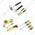 Premium Quality 10 pcs Hand Tools Set For DIY, Household, Electrical Repairs