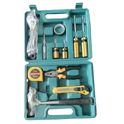 Premium Quality 10 pcs Hand Tools Set For DIY, Household, Electrical Repairs