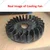 4Pcs of Cooling Fan for 168F/170F Recoil Start Engines, suitable for Water Pumps & Power Weeders