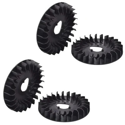 4Pcs of Cooling Fan for 168F/170F Recoil Start Engines, suitable for Water Pumps & Power Weeders