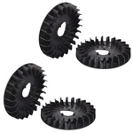 4Pcs of Cooling Fan for 168F/170F Recoil Start Engines, suitable for Water Pumps & Power Weeders
