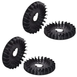 4Pcs of Cooling Fan for 168F/170F Recoil Start Engines, suitable for Water Pumps & Power Weeders