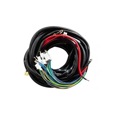 Premium Quality 12V-72V EV Single Light Wiring Harness - Flame Retardant, Electric Scooter Cable