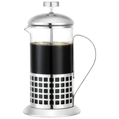 SS Premium Quality 600ml French Press Coffee Maker For Hot coffee, Loose-leaf tea, Cold Brew Coffee