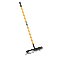 Falcon FRWH 16 Hand Rake ,Strong & Easy Tool for Soil and Garden Care