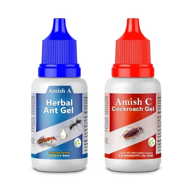Chipku Herbal Ant & Cockroach Gel Combo For Fast Action Pest Control (Pack Of 2)