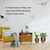 Ecofynd PWS027 Durable and Stylish Metal Plant Pot with Stand for Indoor and Outdoor Spaces(Pack of 2)