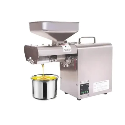 Premium 700W Mini Cold Oil Seeds Press/Expeller Machine, Stainless Steel Body, 3 to 4 Kg/hr Output With 1 Year Warranty