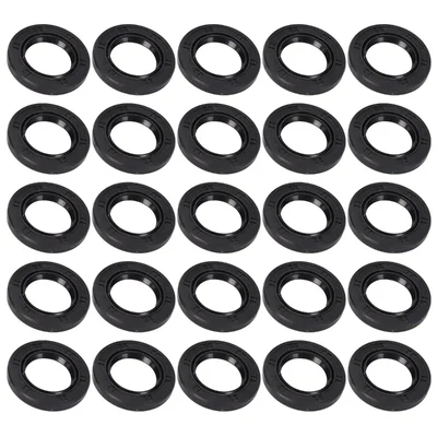 5 Pcs of Oil Seal for 168F/170F Recoil Start Engines, suitable for Water Pumps & Power Weeders