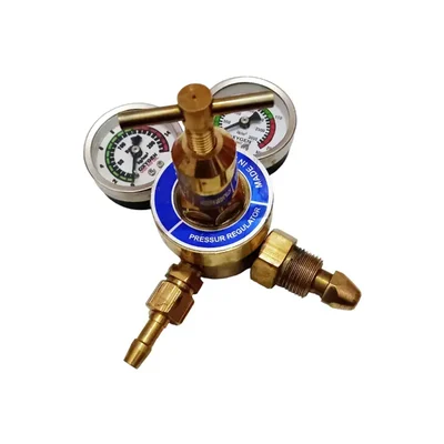 Premium Quality Double Gauge Oxygen Regulator for Oxygen Pressure