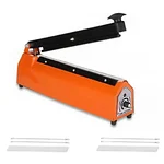 Ziffer Aluminum 24 inch Sealing Machine with 2 Elements and Cloth